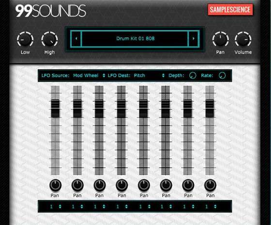 99 Sounds Drum Machine